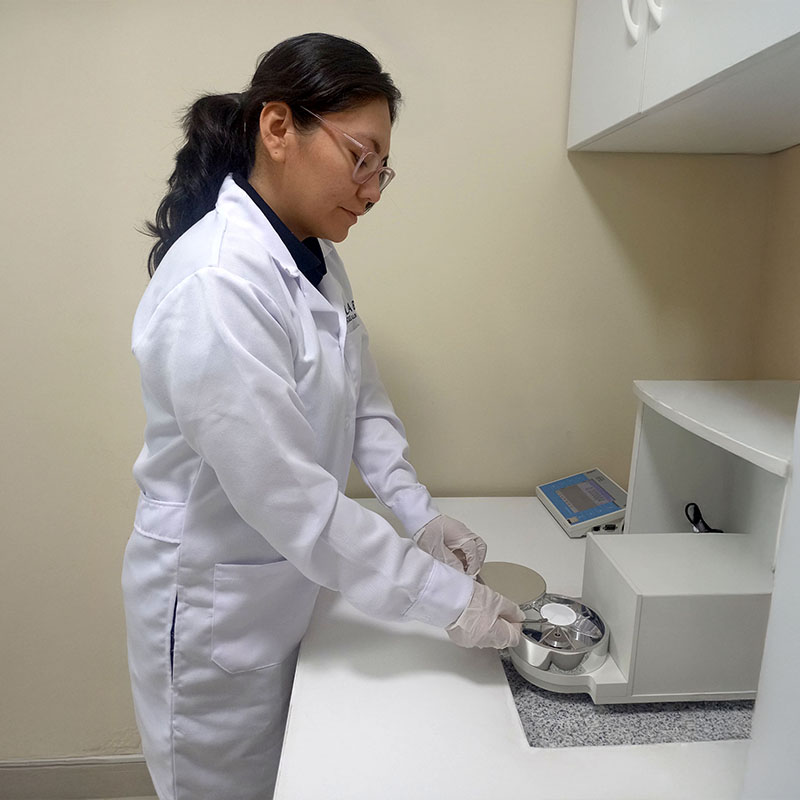 Laboratorio de Pesaje