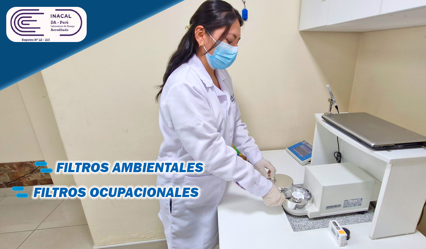 LABORATORIO DE PESAJE DE MATERIAL PARTICULADO